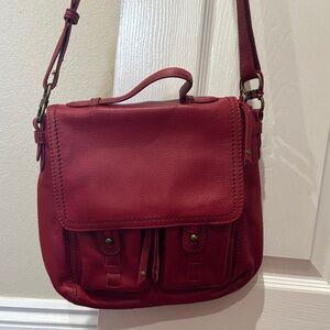 The Sak Red Crossbody Bag